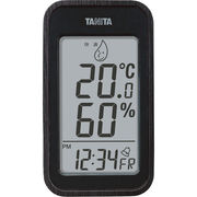タニタ　デジタル温湿度計ブラックＴＴ－５７２－ＢＫ