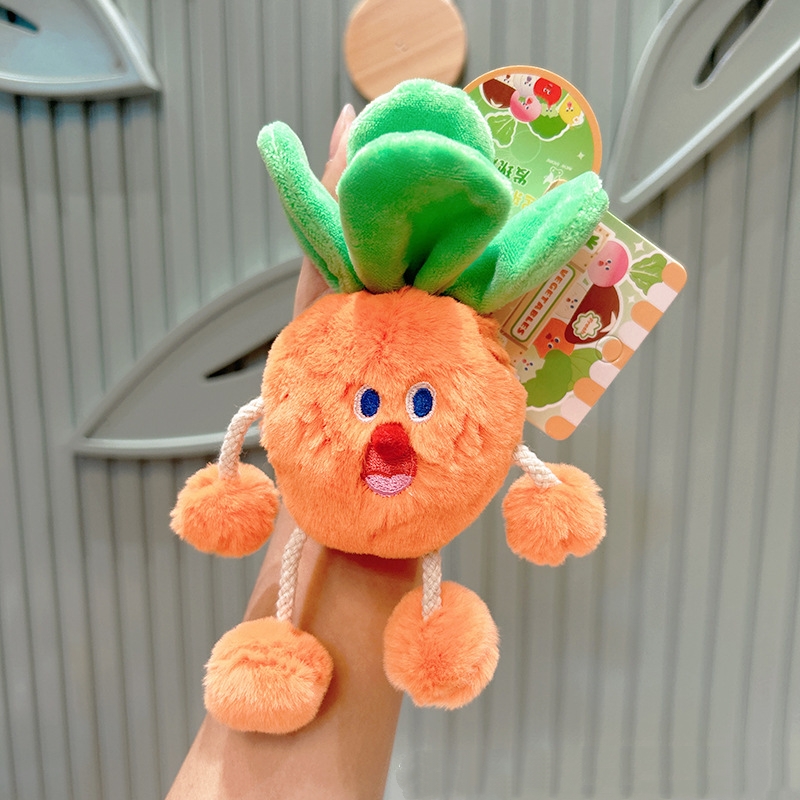10色 ぬいぐるみキーホルダー 野菜キーホルダー 叫ぶ野菜 キー