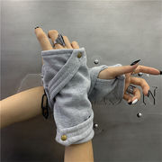 大人気商品売り切れ続出 半指手袋 ヒップホップ ホットガールスタイル 流行 手袋 カップル デザインセンス