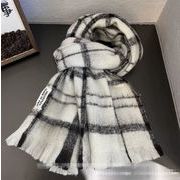 秋冬 ファッション レディース スカーフ 暖かいマフラー ストール チェック