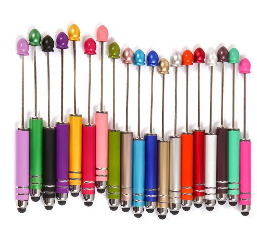 ビーズボールペン パーツ 全29色 1本 オリジナルボールペン 手作り用　DIY