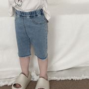 ★Girls★　子供服　90~150cm　ハーフパンツ　デニムパンツ　春夏　韓国キッズファッション
