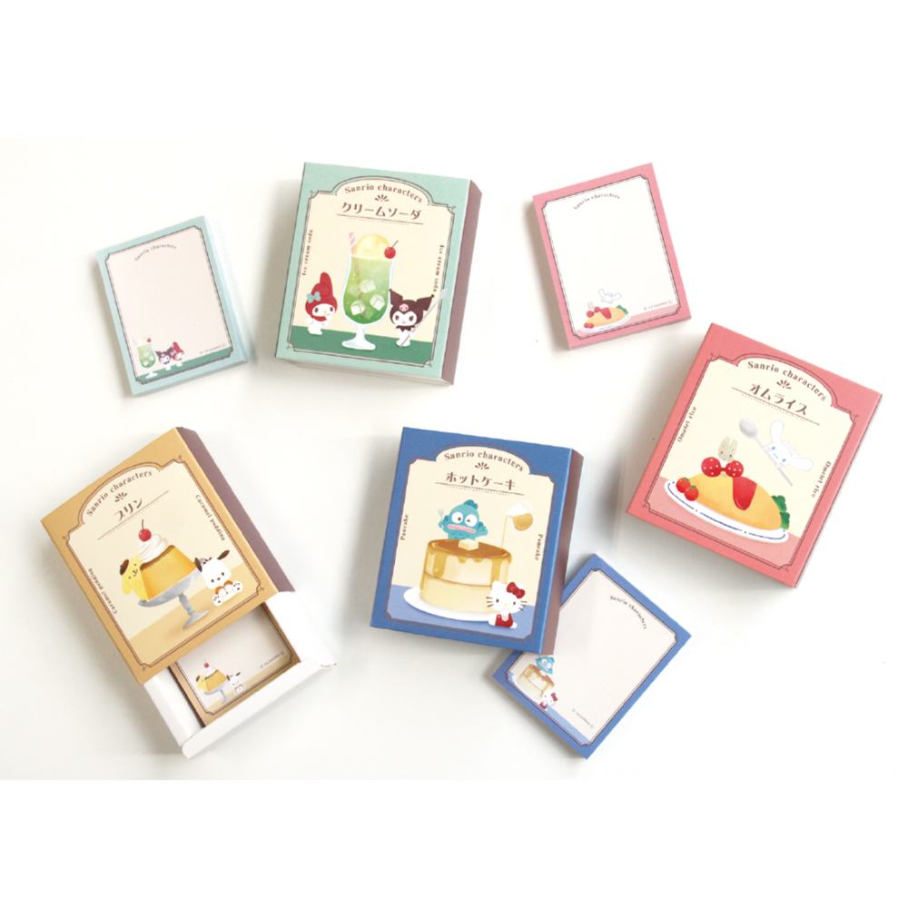 ☆サンリオキャラクターズkobako memo クリームソーダ
