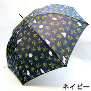 【雨傘】【長傘】風に強い耐風タイプ◎小花と猫柄・軽くてさびにくいジャンプ雨傘