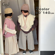 ★Girls&Boys★　子供服　80~140cm　キッズベスト　オーバサイズ　韓国キッズファッション