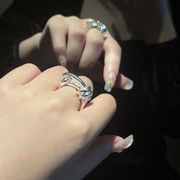 925シルバー リング　アクセサリー 指輪　キラキラ　ハンドメイド 指輪　ハンドメイド アクセサリーパーツ