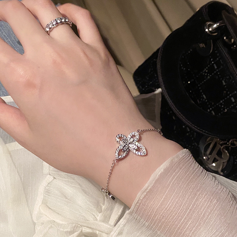 925シルバー   アクセサリー ブレスレット  ハンドメイド ブレスレット   ブレスレット INS風 バングル