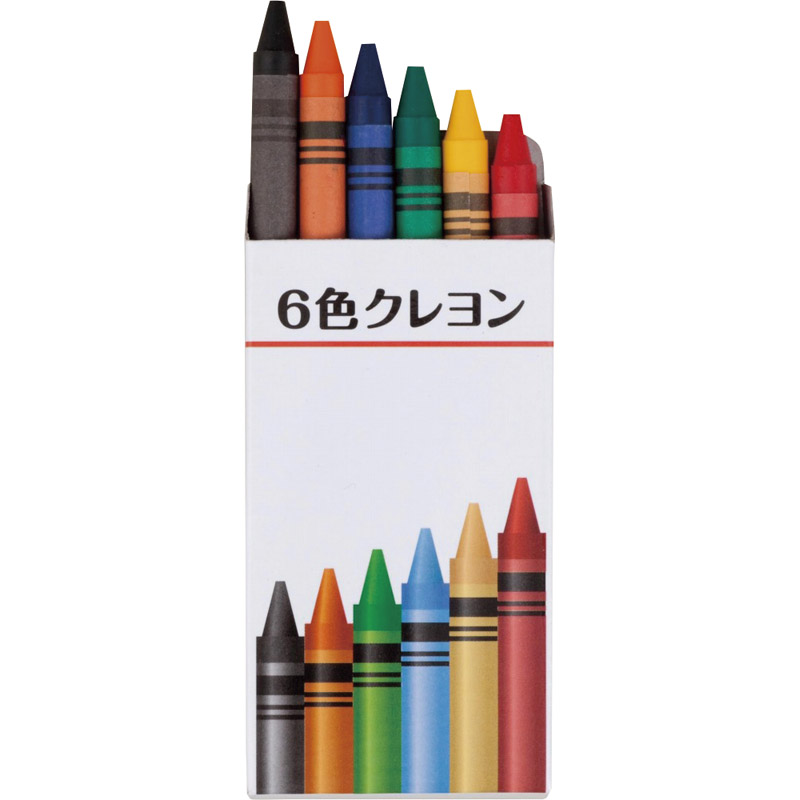 ６色クレヨン SC-0601