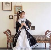 ロリータワンピース メイド服　ゴスロリ ドレス  お姫様 女子中高生 コスプレ 可愛い デザイン感