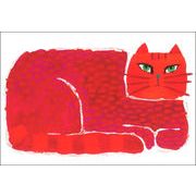 ポストカード アート ミース・ファン・ハウト「さよなら子猫」105×150mm 郵便はがき 2024新作