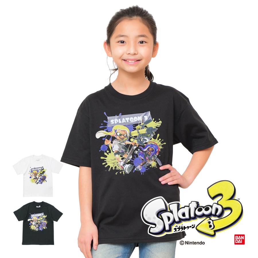 スプラトゥーン3 Splatoon3 Tシャツ 半袖 グッズ ナワバリバトル