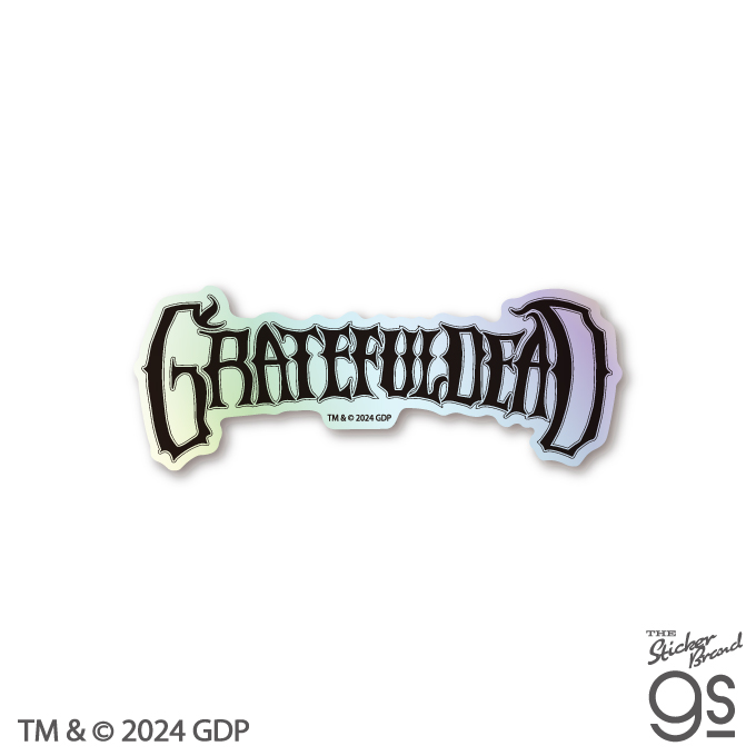 GRATEFUL DEAD ホログラムステッカー ロゴ グレイトフル・デッド バンド アメリカ 音楽 ROCK グッズ GFD016