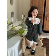 2024新作韓国子供服 ワンピース服  キッズ服 カジュアルワンピース90-150cm