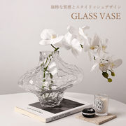 ガラス花瓶 フラワーベース インスタ映え 装飾花瓶 装飾 ホームギフト 北欧モダン 水耕 高級アート