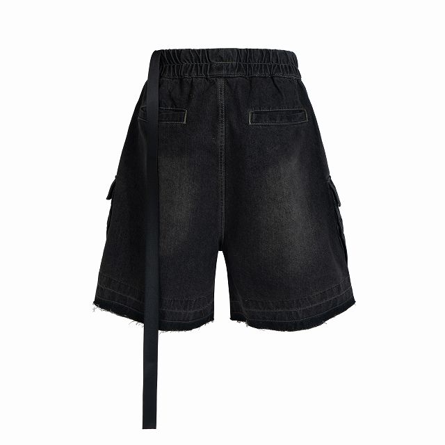 CHANEL X PHARRELL WILLIAMS デニムハーフパンツ メンズ ビンテージ風 デニム ハーフパンツ 男女兼用 ストリート