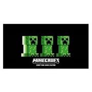 【予約販売】Minecraft マインクラフト　巻きタオル60CM　ブラック　E8434YB-N9