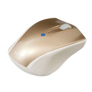 Digio デジオ 小型 Bluetooth 3ボタンBlueLEDマウス ゴールド MU