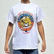予約販売(5月初旬出荷）　2024春夏　新商品　Tシャツ LION COFFEE 160Th Anivrsary T　ホワイト
