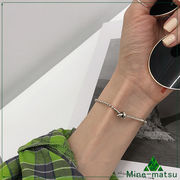 ブレスレット 腕輪 アクセサリー 上品 レディース シンプル 腕飾り エレガント 調節可能