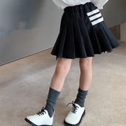 ガールズ プリーツスカート 秋の子供服 韓国人気スカート