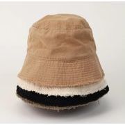 ★全4色★　シンプル帽子　バケットハット　日焼け止め　キャンプ帽　韓国帽子
