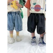 2024新作★キッズ 　子供服　　ベビー服　五分ズボン　パンツ　　80-130cm　2色