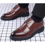 ビジネスシューズ メンズ 男士鞋 紳士靴　革靴 通気 防水 ウォーキング 歩きやすい 防滑 幅広 おしゃれ