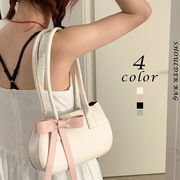 ショルダーバッグ　バッグ　リボン　かわいい　韓国ファッション　デザイン　バレエコア