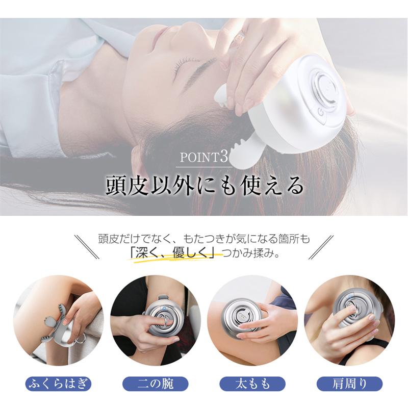 頭皮マッサージ ヘッドスパ 頭皮ケア 美顔器 美髪 美容