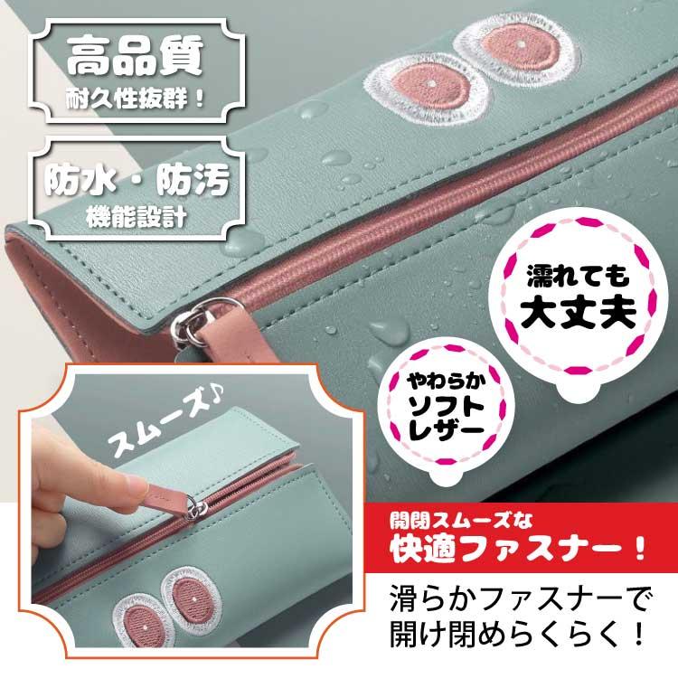 ハンドメイド歯ブラシポーチスリムペンケースブロックバケツ柄