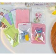 雑貨 PVC袋 チャック付き 小分け袋 ギフト 小物入れ アクセサリー袋 ケース