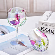 売れ行き1位 シャンパンカップ フラミンゴ ハイフット杯 ガラス杯 家庭用 ワイングラス デザインセンス