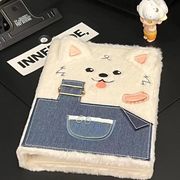 新しいかわいい  デニム子犬 カードアルバム四方格子収納  DIYフォトアルバム  フォトスタンド