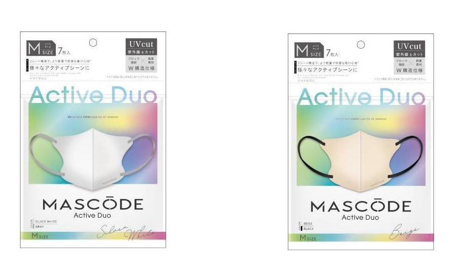 (株)サンスマイル マスコード3Dマスク　アクティブデュオ　Mサイズ　全2色