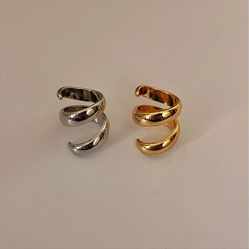 【大人風】金アレ対応素材　S925コーティング silverring    リング   指輪 デザイン感