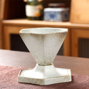 品質いいな新品 INSスタイル 陶器 コーヒーカップ 六角ピクニックカップ セラミックカップ マグカップ