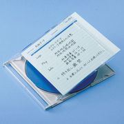 【10個セット】 サンワサプライ 手書き用インデックスカード(ブルー) JP-IND6BL