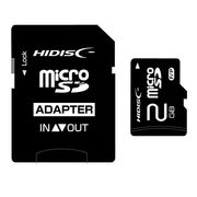 【5個セット】 HIDISC microSDメモリーカード 2GB HDMCSD2GCLJ