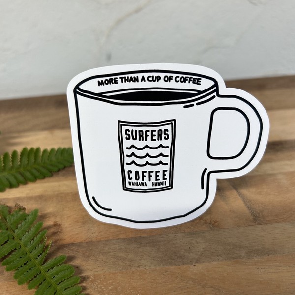 SURFERS COFFEE ステッカー　MUG CUP