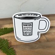 SURFERS COFFEE ステッカー　MUG CUP