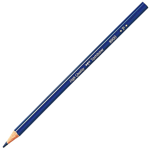 トンボ鉛筆 青鉛筆 8900P(藍色)  1ダース(12本) Tombow-8900-P