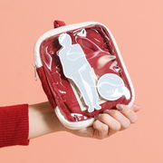 推し活 アクスタケース レッド