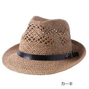 帽子 / つば広  中折れ ハット / レディース メンズ  麦わら帽子 紫外線対策 UVケア新作