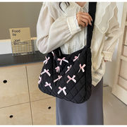 リボンショルダーバッグ　バッグ　かわいい　韓国ファッション　デザイン　バレエコア　6colors