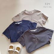 子供服　90~130cm　キッズTシャツ　カトゥーンT　男女兼用　韓国キッズ服