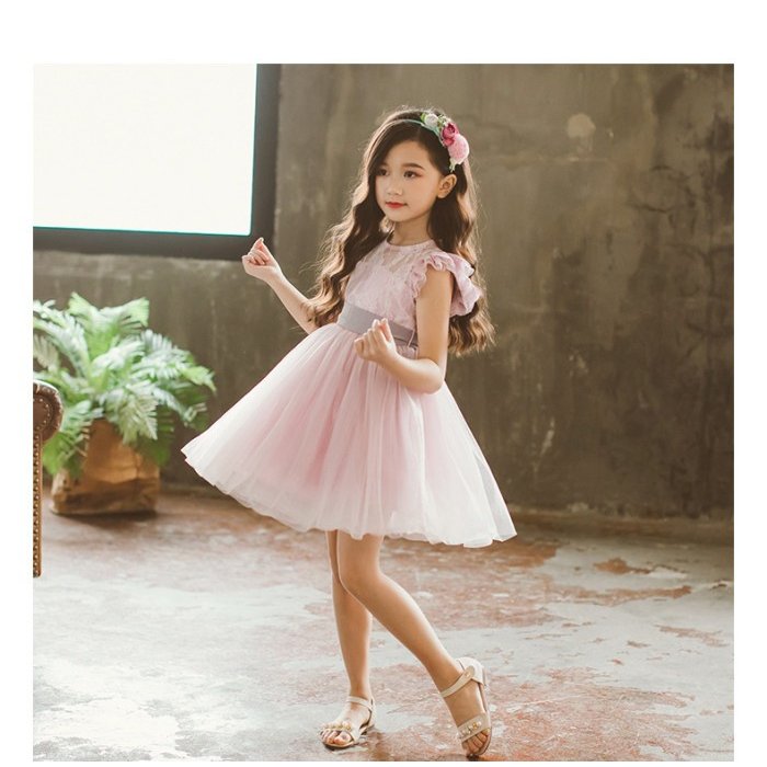 子供ドレス キッズ ワンピース 女の子 ドレス 韓国子供服 フリル フォーマルドレス ガール