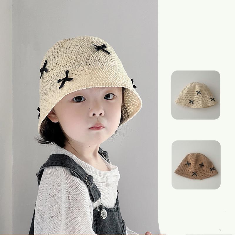 子供用帽子・2色・アウトドア・日焼け止め・ファッション帽・2024新作