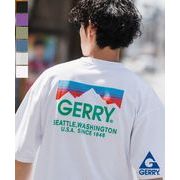 【GERRY】別注カラーボックスロゴ半袖Tシャツ