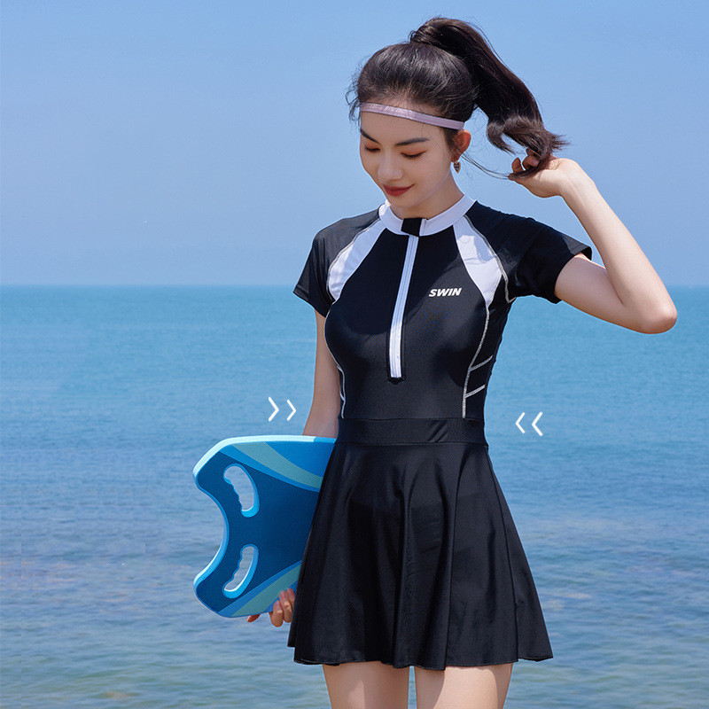 ワンピース　水着　新品 Amazon.co.jp: JJZXD ワンピース水着Vネック背中の開いた水着