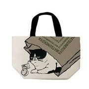 愛くるしい猫のミニバッグ！猫ファスナーミニトートバッグ